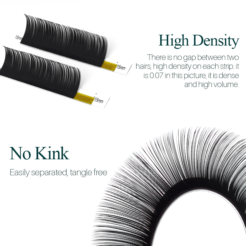 Cils individuels coréens PBT,  - Eyelash Extension For Asian Eyes avis et prix