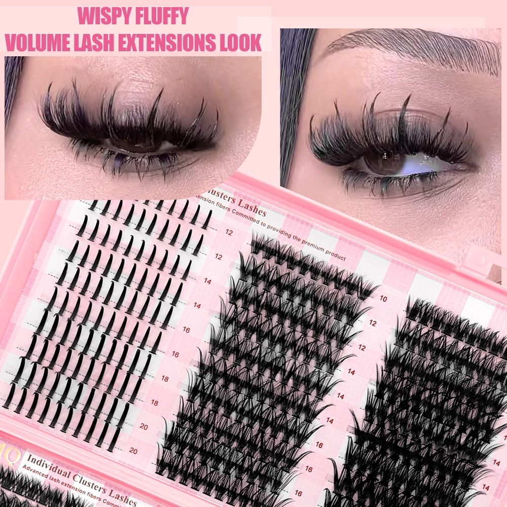 Faux cils de 9 à 16 mm de long - Eyelash Extension Natural Look avis et prix