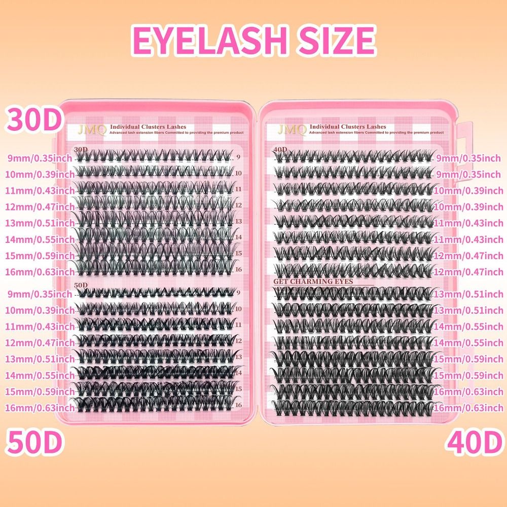 Faux cils de 9 à 16 mm de long - Eyelash Extension Natural Look avis et prix