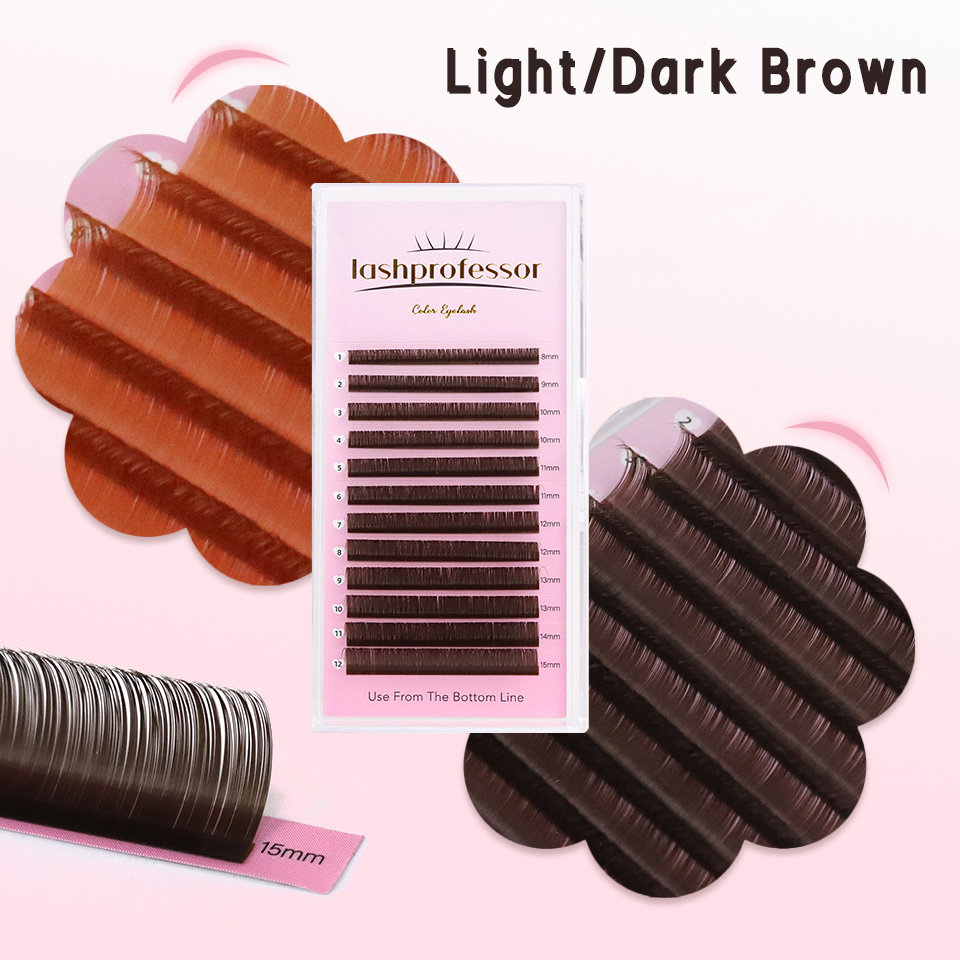 Extension de cils brun foncé 0 - Eyelash Extension Russian avis et prix